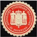 Siegel königliche Eisenbahndirektion zu Bromberg Siegel königliche Eisenbahndirektion zu Bromberg
