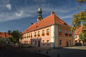 Rathaus Parchwitz, Schliesien 1769 Highslide JS